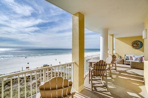 Spacious Balcony with Incredible Views