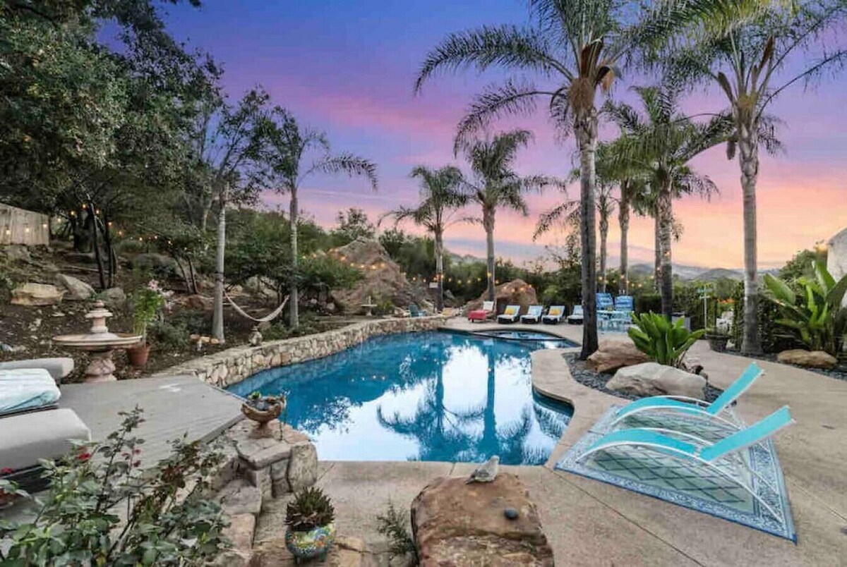 Guest House Malibu Retreat w/ SALT pool Jacuzzi
