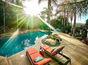 Pool is Healthy Salt Water System no chemicals