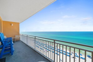 Balcony - Direct Beach and Gulf View