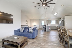 Living room and dining room - Integrated living space