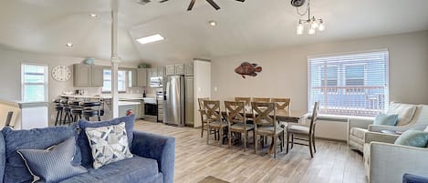 Living room and dining room - Living room and dining room