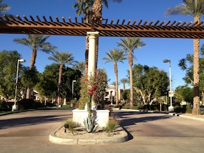 Entrance to Casitas Las Rosas 