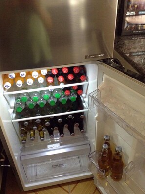 Drinks for a price.
