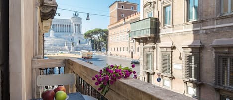 Balcony with beautiful view