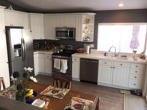 Kitchen from living Room