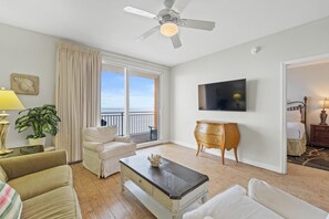 Living Area with Balcony