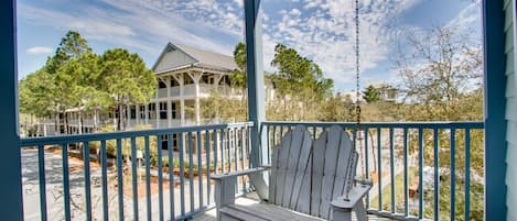 Porch with Swing