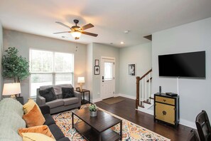 Spacious Living Area with Sleeper Sofa