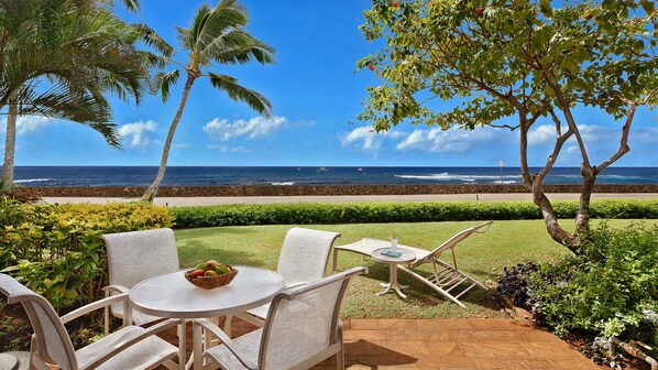 Poipu Kapili Resort #56 - Oceanfront Lanai View - Parrish Kauai