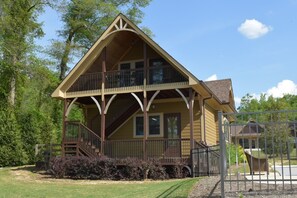 Your upstairs apartment awaits