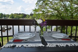 Dinner outside?  Or how about coffee in the morning?