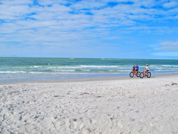 Sandy beach on the Gulf of Mexico