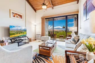 Tropical-Themed W/Lanai Views–Kamaole Sands #4409