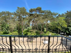 Blick vom Balkon