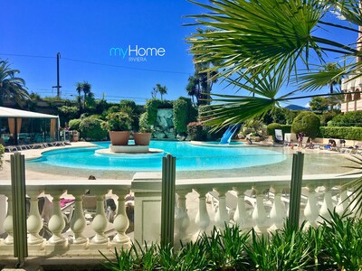 Apartment 2 rooms CANNES, sea view, pool, parking