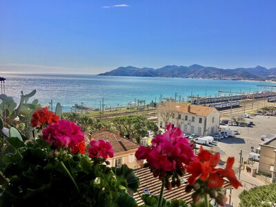 Apartment 2 rooms CANNES, sea view, pool, parking