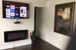 New Flat Screen 55 Inch Smart TV's with Premium Cable! DVD Player for Movies.