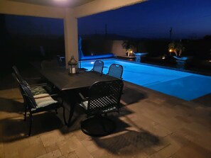 Beautiful pool and patio area