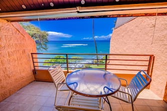 Ocean Front KUL719 - West Maui, Quiet Condo with Great Views & Value—1B