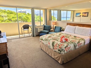 Large Studio. Queen size bed