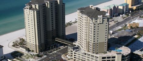 Our unit is Located in Tower 1, Beachfront Condo