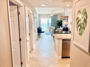 When you walk into the door you will be blown away by the water views...and the beauty of our beautifully remodeled condo!