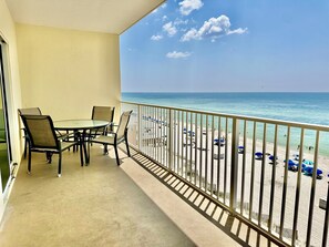 Huge, private balcony!