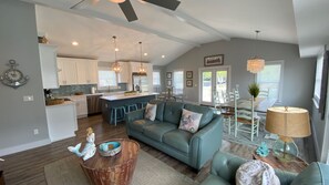 Comfortable Open Floor Plan with plenty of seating to keep the family together.