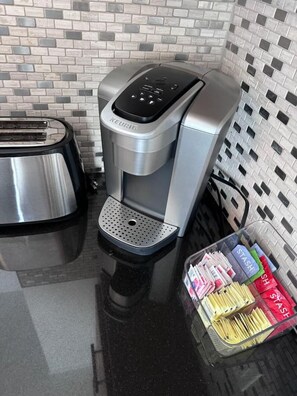 Kaffe och/eller kaffebryggare
