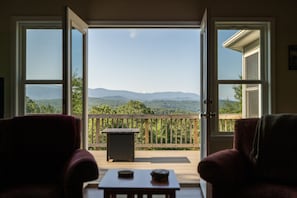 View out of the family room