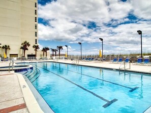 Take a dip in the community pool