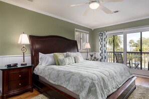 Master with king bed, TV with netflix and amazon prime