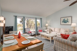 Dining seating for six