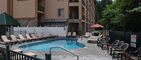 Pool and Hot Tub Area