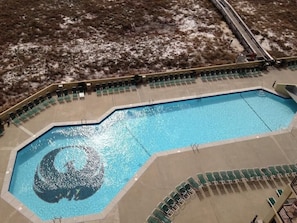 Check out that HUGE pool areal!! The amenities here at Phoenix VII are sure to impress!