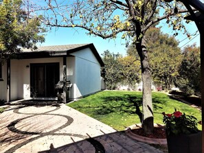 Large Grassy Area in Backyard