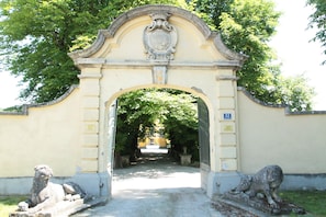 Enceinte de l’hébergement