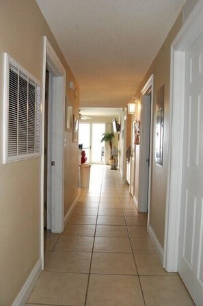 Photo taken from Front door, looking towards living room.