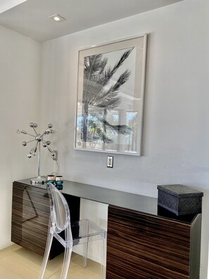 Your home office is ready for you with great Wifi.