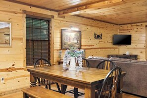 Dining table with plenty of seating