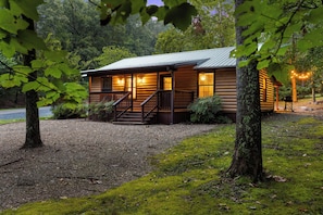 Exterior of Wisteria cabin