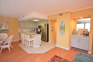 Kitchen area at Bay Princess 116