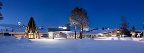 Front of property - evening/night
