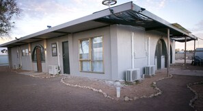 Fassade der Unterkunft