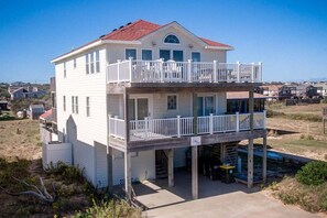 Front Aerial View of Sunny Outlook