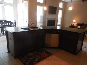 Open floor plan great for entertaining guests