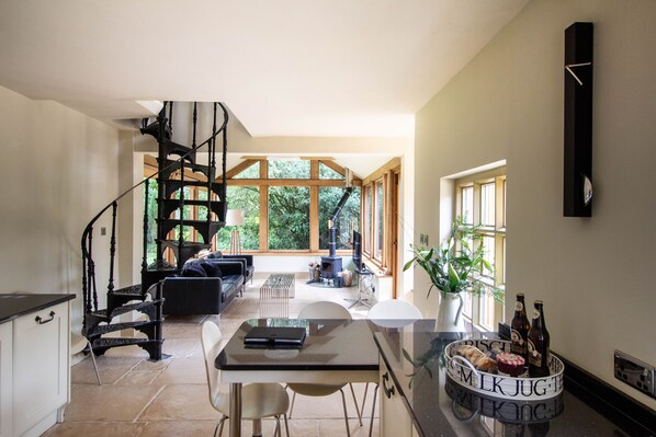 Open plan living area 