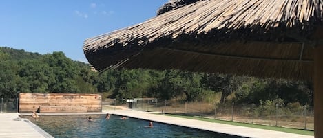 grande piscine chauffée