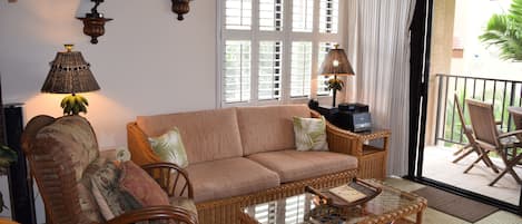 Bright and open living room